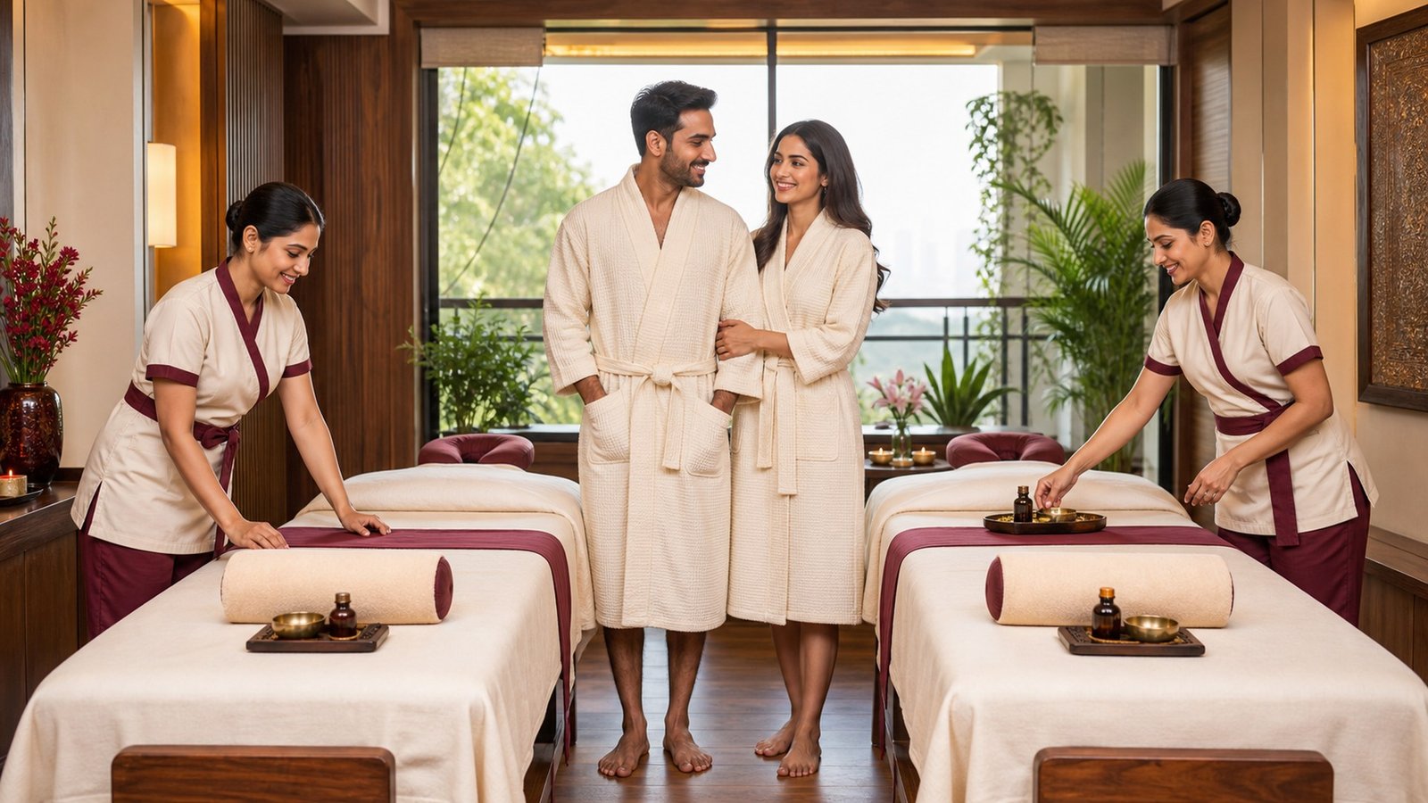 Relaxing Swedish massage experience